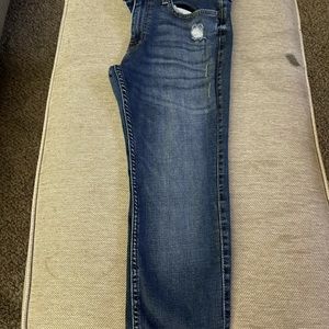 Hollister Men’s Super Skinny Jean 31 x 30 Dark Wash
